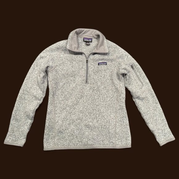 Patagonia Better Sweater 1/4 Zip – Women’s Small – Gray – Excellent Condition - Picture 2 of 7